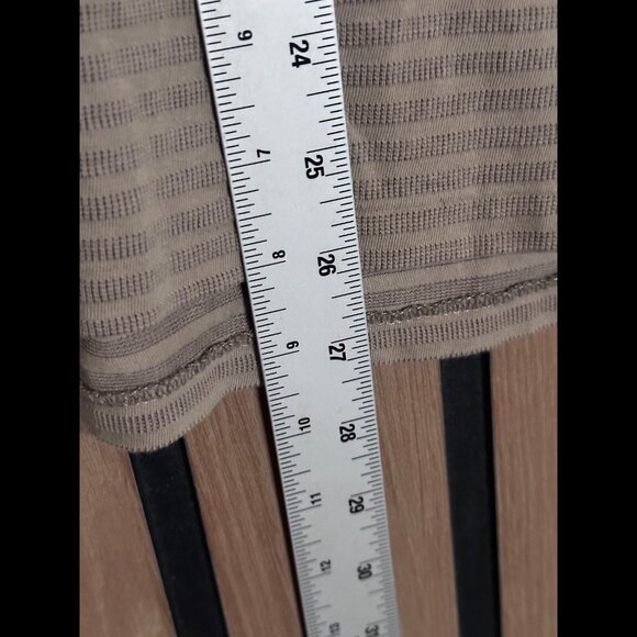 AllSaints T Shirt Medium Mens Green Striped Slamer Short Sleeve Crewneck Tee - Picture 4 of 9